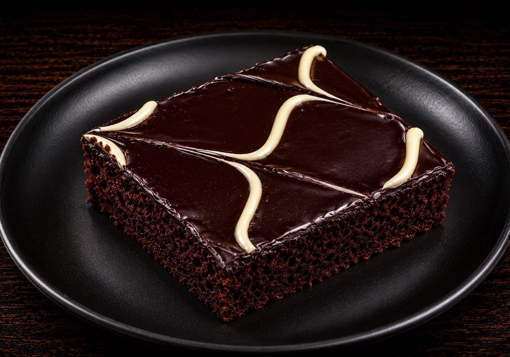 Schokoladenkuchen als Dessert – Zeus Take Away Berlin-Karow